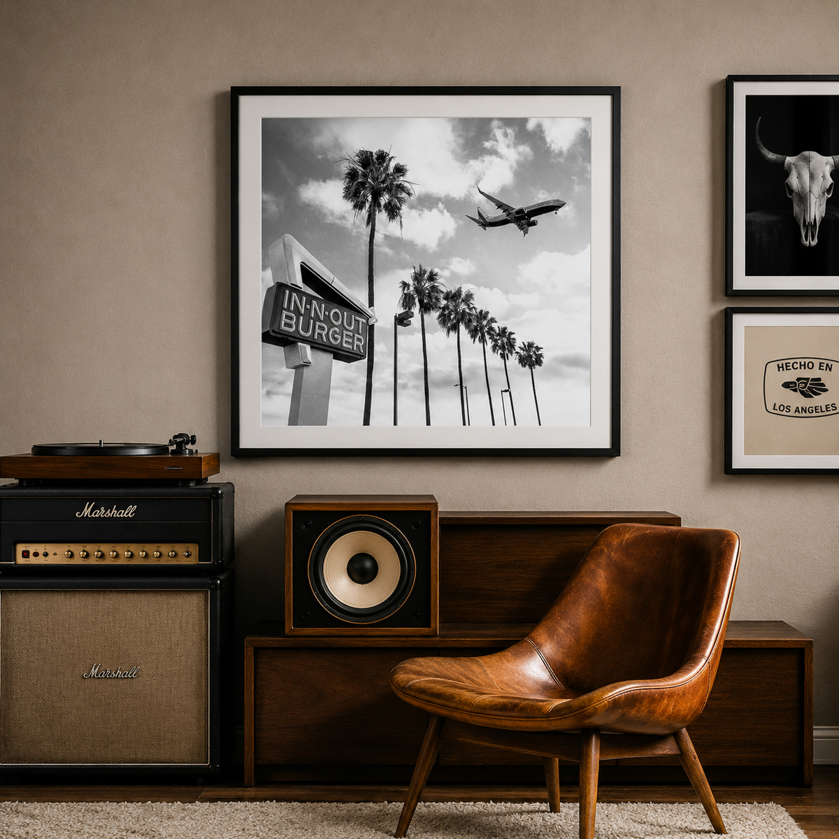 In And Out of LA – Black and white